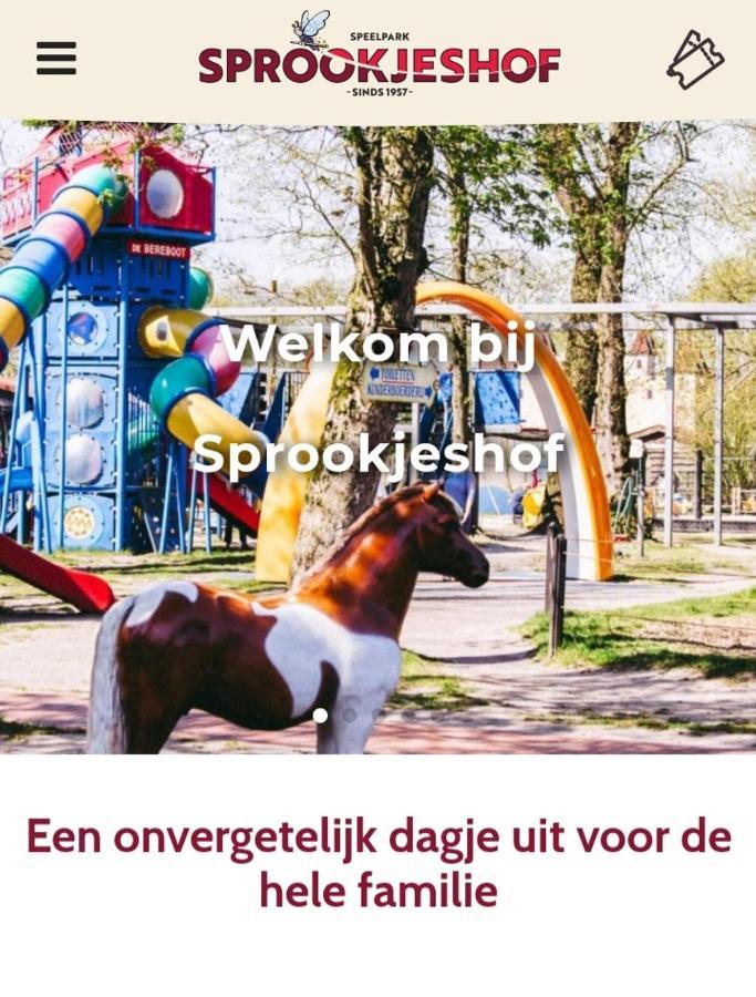Caravan In Bosrijk Gebied Hotel Zuidlaren Bagian luar foto