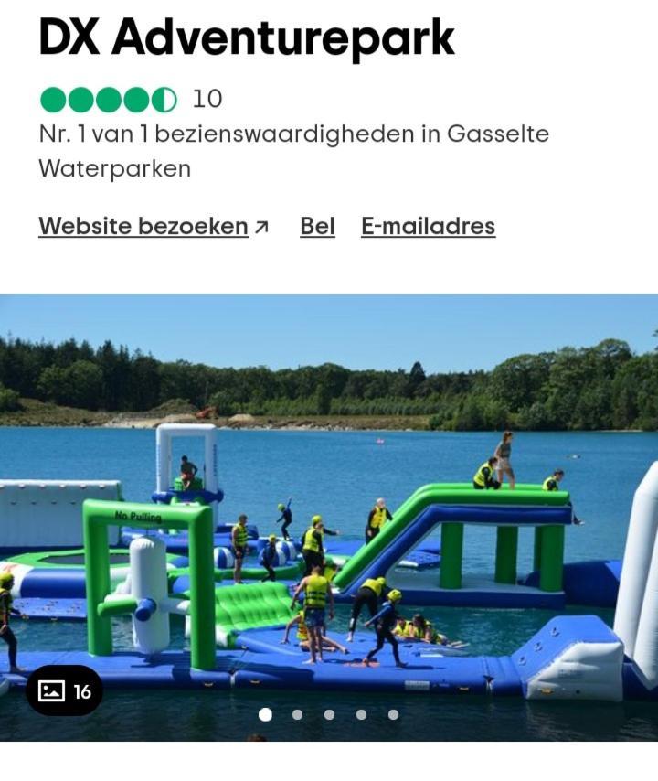 Caravan In Bosrijk Gebied Hotel Zuidlaren Bagian luar foto